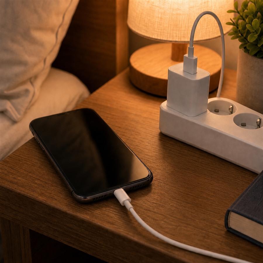 Telefonu Gece Boyunca Şarjda Bırakmak Zararlı mı? için görsel