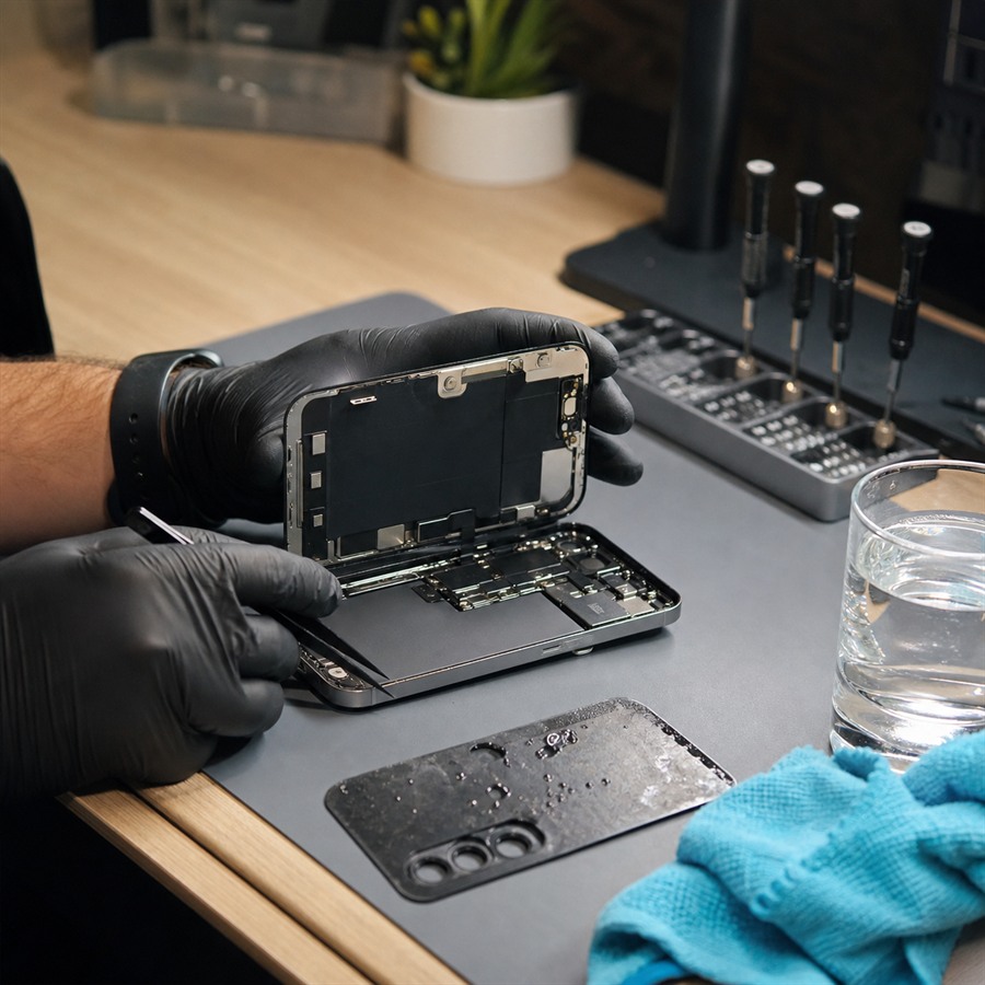 Sıvı Teması Sonrası Telefon Kurtarılabilir mi? için görsel