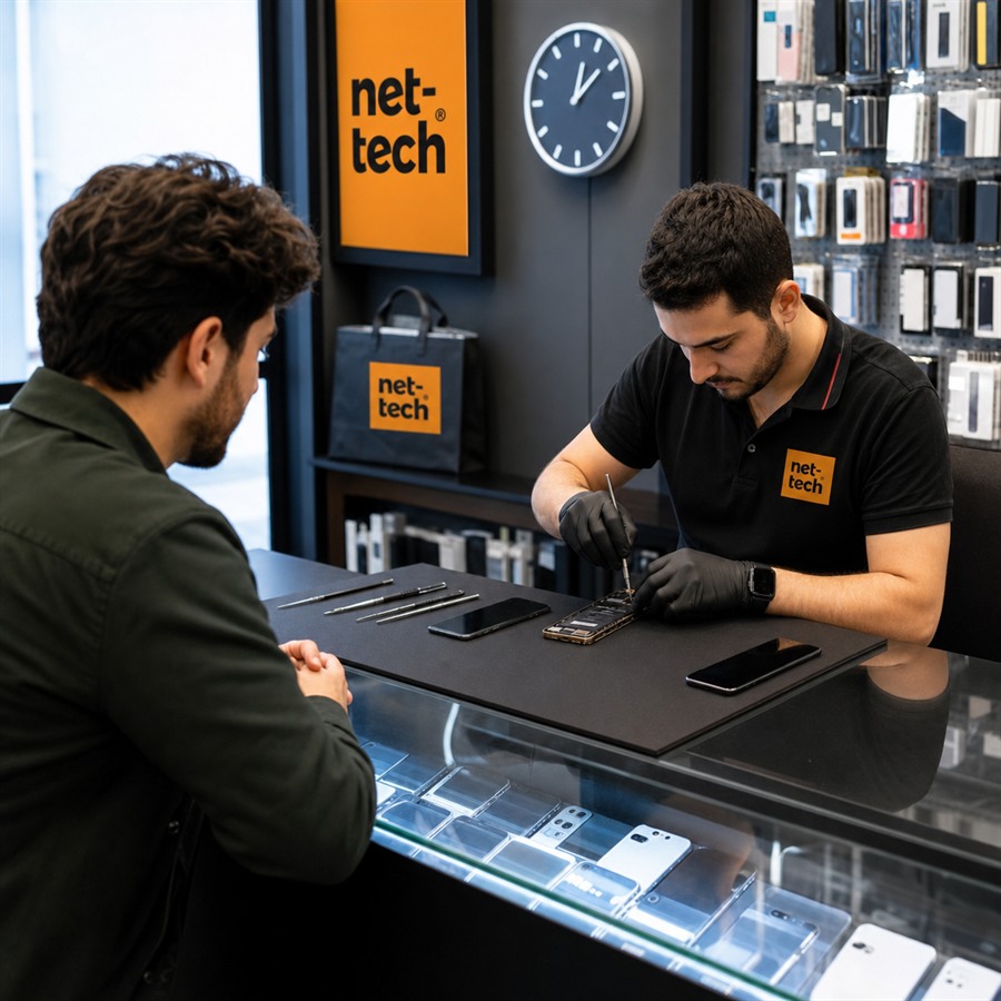 Telefonunuzu Günlerce Bekletmeyin: Nettech Store'da 1 Saatte Hızlı Servis için görsel